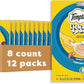 Temptations Lickable Spoons Adult Wet Cat Treat, Savory Salmon and Tempting Tuna Flavor, 8 Spoons, Pack of 12 (96 Total)