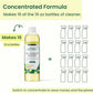 Good Natured Brand All-Purpose Cleaner Concentrate | Multi-Surface Cleaner | Natural Lemon Essential Oil | Multipurpose Cleaner Concentrate All Surfaces | Lemon Love | 16oz makes 256oz