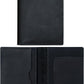HIFA Leather Passport Holder, Handmade Passport Cover with Card and Ticket Slot - Genuine Leather, Elegant Design, Easy Access - Passport Case, Passport Wallet, Passport Holder