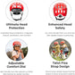 woom Kids’ Bike Helmet, Adjustable Children's Pinch-Free Helmet for Roller Skating & Scooting, Safe Bicycle & Cycling Helmet for Boys & Girls (1-14 Years Old)