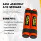 RipStick, Workout Equipment for Joint Rehab, Shoulder and Resistance Training, Muscle Building and Core Workout Equipment with 6 Adjustable Resistance Bands