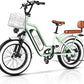 Electric Bike for Adults, 20"x 4" Fat Tire 35MPH Ebike, 1450W Peak Mountain Bike with 48V 20AH Removable 960WH Battery, 80 Miles Max Range Hydraulic/Mechanical Disc Brake 7-Speed Electric Bicycle