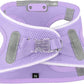 Light Up Dog Harness,Rechargeable LED Dog Harness for Small Medium Large Dogs,Reflective Lighted Safety Vest for Night Walking & Camping,Lightweight & Adjustable,Lavender Purple,XS