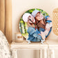 Generic Custom Clocks for Walls Personalized Picture Hanging Time Clocks Silent Non Ticking Round Decoration for Kitchen Family Friends Gifts, 10inch-25cm