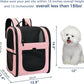 Apollo Walker Dog & Cat Carrier Backpack for 4-15lb Pets - Ventilated Safe Design with Padded Back Support, Breathable Mesh Pet Backpack for Hiking, Travel, Outdoor (Pink)