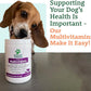 Doggie Dailies 5 in 1 Multivitamin for Dogs, Dog Multivitamin for Skin and Coat Health, Joint Health, Improved Digestion, Antioxidants, Support a Healthy Immune System (Peanut Butter) 225 Soft Chews