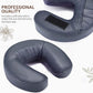 Noverlife Massage Face Cradle Cushion, Professional U Shaped Headrest Face Down Prone Position Cushion Pillow for Massage Tables, Standard Massage Face Neck Head Rest Pad for Beauty Spa Sleeping Nap