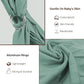 Baby Wrap Ring Sling 7-35 lbs, Baby Sling Carrier for Newborn, Toddler, Infant Holder, Lightweight Baby Carrier Wraps, Green