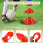 60/30 Pack Soccer Training Cones - Agility Cones with Carry Bag, Sturdy Disc Cones for Sports Training, Soccer, Football, Basketball, Indoor Outdoor Sports, Festive Events, Field Cone Markers