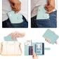 Melsbrinna Rfid Passport Holder for Travel women/Men, Cute Passport Wallet Rfid Blocking Card Slots, Rfid Passport Cover/CaseTravel Wallet, Passport Book Holder (1, Green1)