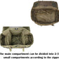 3 In 1 Military Backpack Travel Duffle Bag for Weekender Gym Traveling Workout Deployment
