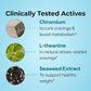 HUM Counter Cravings - Chromium Craving Suppressants with L-Theanine, Seaweed Extract & Forskolin to Support a Healthy Lifestyle (60-Count)