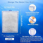 16 Count Assembled Large Filter Cartridges Compatible with Tetra Whisper Bio-Bag Filters 20i 40i IQ20/30/45/60 PF20/30/40/60, Large Replacement Filter Cartridges for Whisper Filters & Aquariums