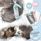 Felt Wool Cat Toys Ball with Catnip and Bell, Natural Handmade (Baby Blue (5 Units))