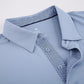 Alex Vando Mens Golf Shirt Moisture Wicking Quick-Dry Solid Short Sleeve Polo Shirts for Men