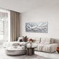Quorin Feather Dove Bird Large Wall Art White and Gray Peaceful Birds Flying Pictures Holy Wings Wall Decor Canvas Print Painting Artwork for Bathroom Living Room Bedroom 30"x60"