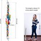 Bird Rope Perches for Parrots, Cockatiels, Parakeets, Budgie Cages Comfy Birds Colorful Rope Toy (31.5inch Metal nut)