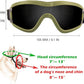 Small Dog Sunglasses with Adjustable Strap UV Protection, Winproof Puppy Sunglasses, Suitable for Dogs Eyes Protection，Soft Dog Goggles