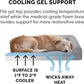 Furhaven Cooling Gel Dog Bed for Large Dogs w/ Removable Bolsters & Washable Cover, For Dogs Up to 95 lbs - Pinsonic Quilted Paw L Shaped Chaise - Titanium, Jumbo/XL