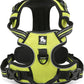 TRUE LOVE Truelove Adjustable No-Pull Dog Harness Reflective Pup Vest Harnesses Comfortable Control Brilliant Colors TLH5651(Neon Yellow,S)