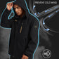 MAGCOMSEN Men's Hooded Windproof Water Resistant Rain Jacket Windbreaker 5 Pockets for Hiking,Fishing,Travel