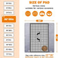 LOOBANI Washable Pee Pads for Dogs, Fast Absorption Reusable Puppy Pads, Waterproof Whelping Mats, Non Slip Training Pet Playpen Mat for Floor, Dog Crate, Grey 2 Pack 36 x 36 in