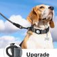 TagME Airtag Dog Collar,Waterproof Reflective Pet Collar with Airtag Holder,Soft Padded and Double D-Rings for Medium Dogs,Grey