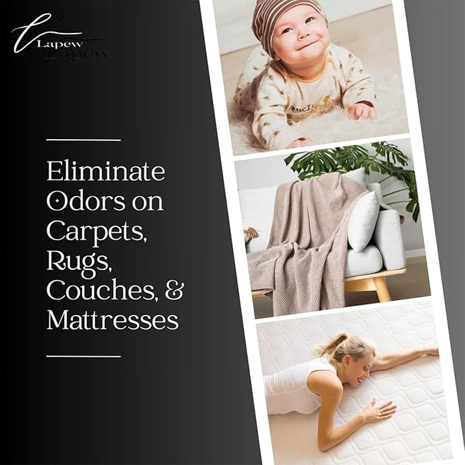 Citrus Basil Fusion Carpet Freshener Powder: Powerful Odor Eliminator for Home, Upholstery Deodorizer, Carpet Deodorizer, Pet Urine, Cat Litter Box - Citrus Basil Fusion Fragrance