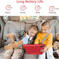 JREN Tablet for Kids｜10 Inch Kids Tablet Android 14｜Octa-core｜64GB｜WiFi ｜Bluetooth｜Parental Control｜Children Content｜Children Toddler Red