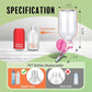 Choco Nose Patented No-Drip Water Bottle/Feeder for Guinea Pigs/Hamsters/Bunnies/Ferrets/Other Small Pets, Critters and Animals -for Cages, Crates or Wall Mount. 10.2 oz. Nozzle 10mm, Pink (C128)