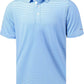 Golf Shirts for Men - Moisture Wicking Short Sleeve Performance Sport Casual Striped Collared Mens Polo Shirt