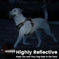No Pull Dog Harness, Reflective Puppy Vest for Small Medium Large Sized Dog(Black,XL)