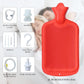 Abyclean Enema Bag Kit Rubber Anal Douche Vaginal Douche Enema Cleaner for Women’s or Man’s Health with Nozzles (Red, 2L)