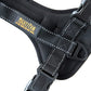 Mighty Paw Dog Car Harness - Vehicle Safety Gear - 2 Leash Attachment - Adjustable Straps - Reflective Stitching - Soft Padding - Standard Harness Functionality - No Pull Front Leash Attachment - L
