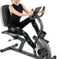 VANSWE Recumbent Exercise Bike, Recumbent Stationary Bikes for Home 400 LBS Weight Capacity, Exercise Bike for Home Seniors with Smart App and Bluetooth Connectivity, LED Display, Pulse Handle