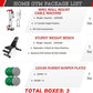 Wall Mount Cable Station, WM1 Cable Crossover Machine with 17 Positions, High and Low Cable Crossover Machine with Removable Footplate for Garage Home Gym
