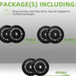 Olympic Bumper Plates Set, 2" Weight Plates for Strength Training & Weightlifting, Paris or Set or Set with Barbell, Multiple Options