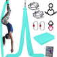 PRIOR FITNESS Aerial Silks Kit Colorful 9/15/20 Yards 40D Nylon Fabric Hammock Set With Hardware & Guide for All Levels Of Aerial Yoga Practice and Acrobatic Flying For Adults Aerial silk