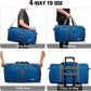 G4Free 40L/65L Foldable Duffel Bag, Water-Repellent Travel Backpack, Lightweight Carry Bag for Overnight Weekender Sports Men Women