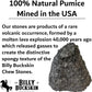 Chew Toys for Chinchilla, Lava Block Toys for Small Pet Animals like Rat, Mice, Bunny, Hamster, Degus, Gerbils, Pumice Blocks, Guinea Pig Toy, Rabbit Chew Toy by Billy Buckskin - Pack of 8
