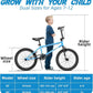 67i Boys BMX Bike 18/20 Inch Ages 8-12 Kids Bicycle with Front Rear U Brake Adjustable Seat Iron Fork 2.09" Wide Tires
