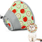 Cat Cone Collar Soft to Stop Licking, Adjustable, Foldable Lightweight Kitten Cones After Surgery Recovery for Cats & Kittens, Cat Cone Alternative (AppleRed, L)