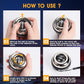 Wrist Trainer Ball Auto-Start Gyroscopic Forearm Exerciser Gyro Ball for Strengthen Arms, Fingers, Bones and Muscles