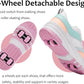 Roller Skate Shoes for Kids Girls Boys Detachable Wheeled Fashion Sneakers