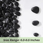 SIDONG 10 LB Black River Rocks, 0.3-0.5 Inches High Polished Pebbles for Indoor Plants, Aquarium Rocks Used in Fish Tank, Decorative Stones for Plants, Vases, Home Décor, Crafting, Garden Landscaping