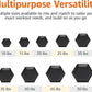 Amazon Basics Rubber Hex Dumbbell Hand Weight