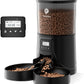 Automatic Cat Feeder for 2 Cats - 16 Cups/4L Timed Auto Pet Feeder with Portion Control (1-6 Meals), Dual Power& Easy to Clean for Indoor Cats & Small Dogs