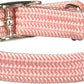 Kool Kat Elastic Cat Safety Collar with Bell, Pink, 10"