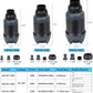 hygger 24V DC Aquarium Water Pump, 660GPH 30W 9.8FT Submersible Pump With Controller, Water Fountain Pump with 3 Nozzles for Fish Tank, Pond, Aquarium, Statuary, Hydroponics