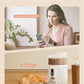 Faroro Automatic Cat Feeder with Camera, 3MP HD Video with Night Vision, 5G WiFi Cat Feeder Automatic with APP Control, 2-Way Audio, Low Food Sensor, Motion Alerts for Cats and Dogs